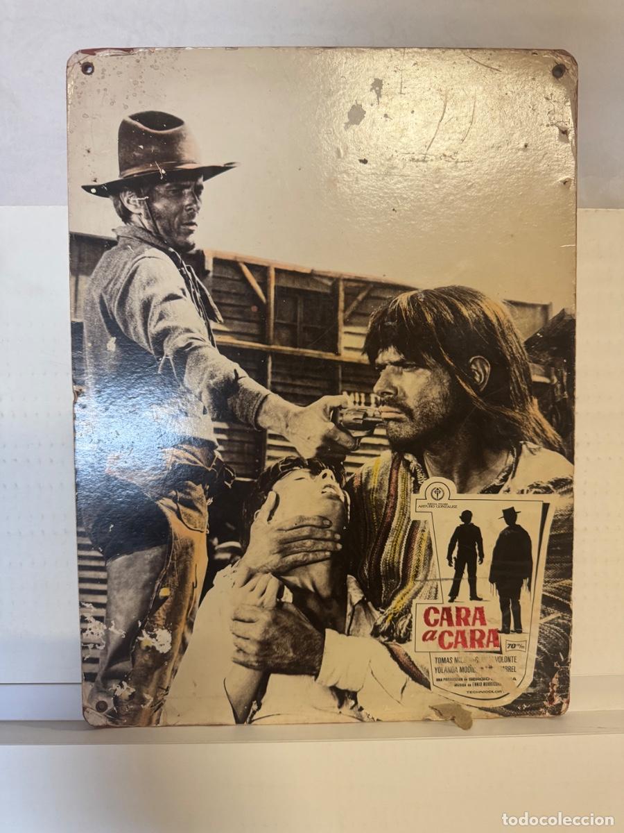 Cine: Cara a cara, Tomas Milian, William Berger ,Fotocromo de carton