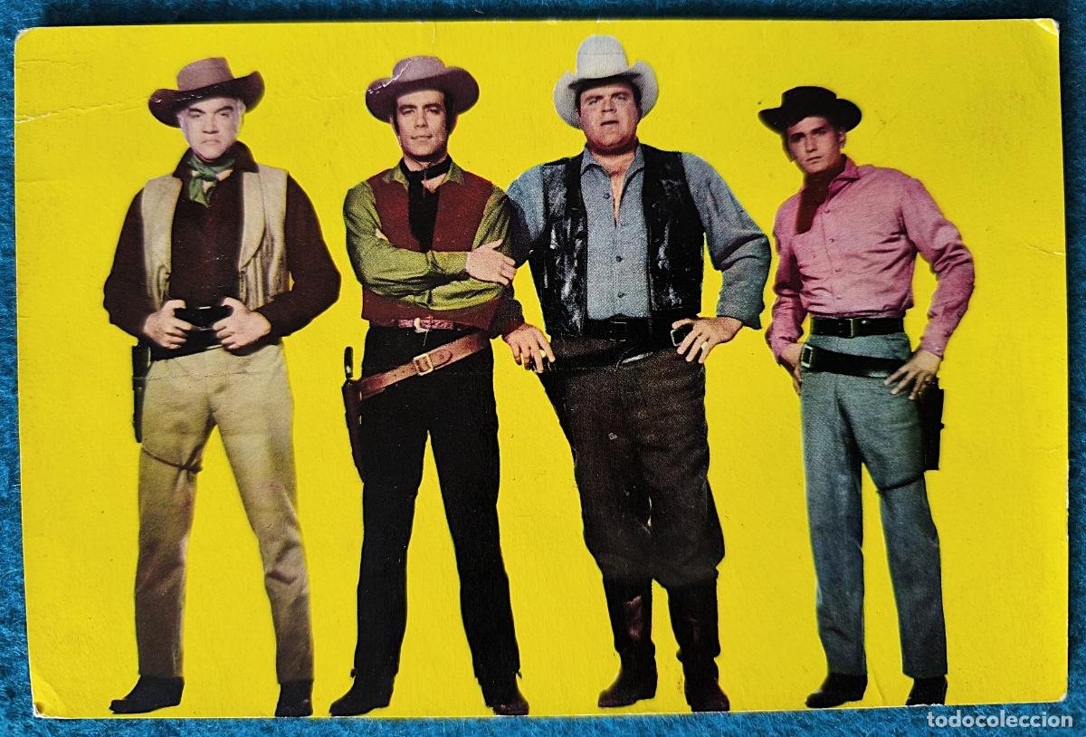 Cin&eacute;ma: RW POSTAL ARTISTAS CINE ACTORES LA FAMILIA CARTWRIGHT BONANZA PA515