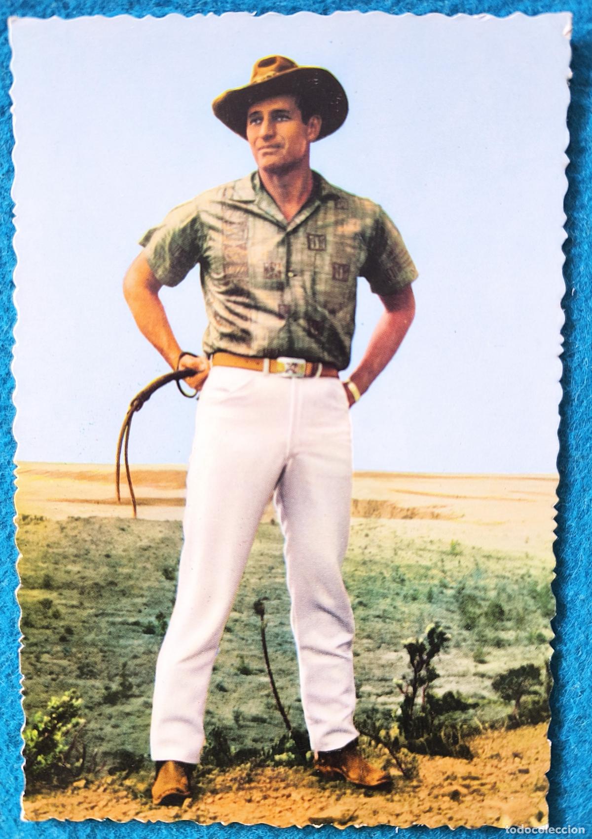 Cine: RW POSTAL ARTISTA CINE ACTOR CHARLTON HESTON PA518