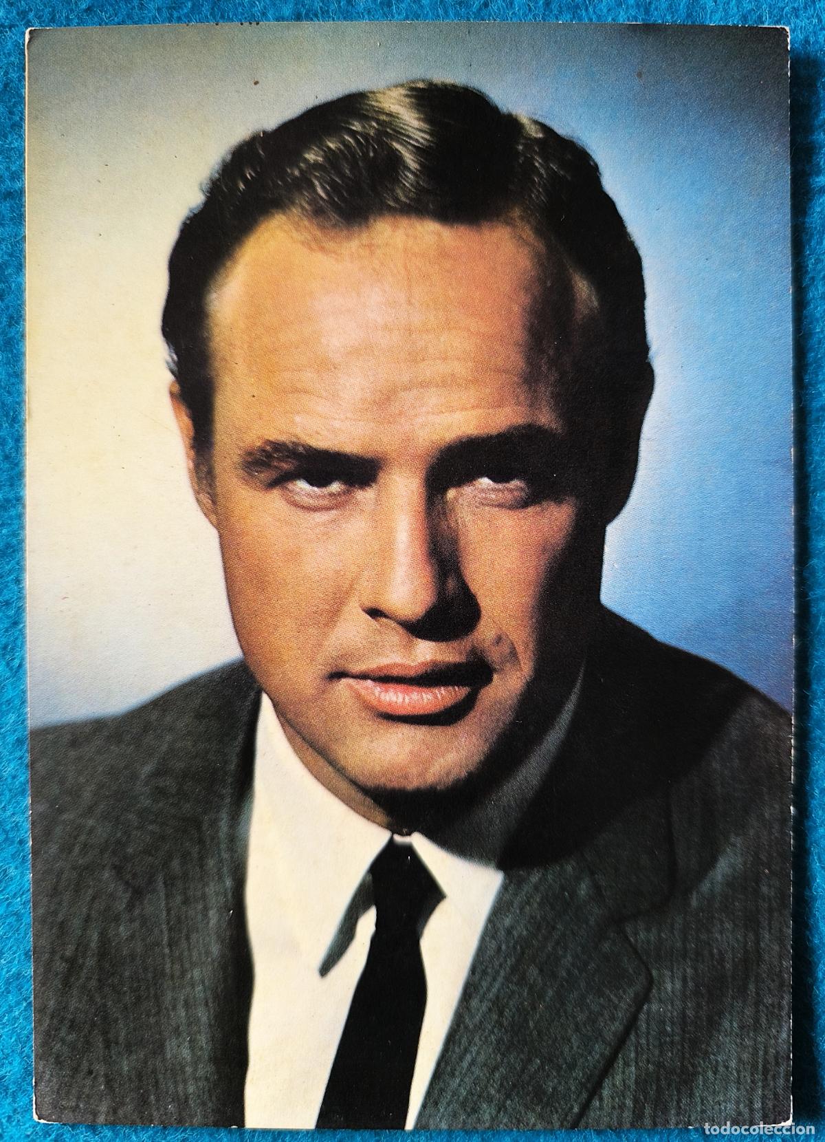 Cine: RW POSTAL ARTISTA CINE ACTOR MARLON BRANDO PA522