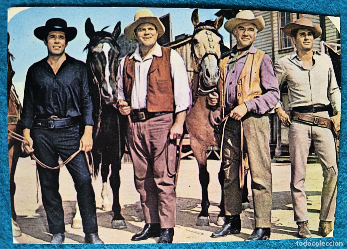 Cin&eacute;ma: RW POSTAL ARTISTAS CINE ACTORES BONANZA SERIE DE TV PA523