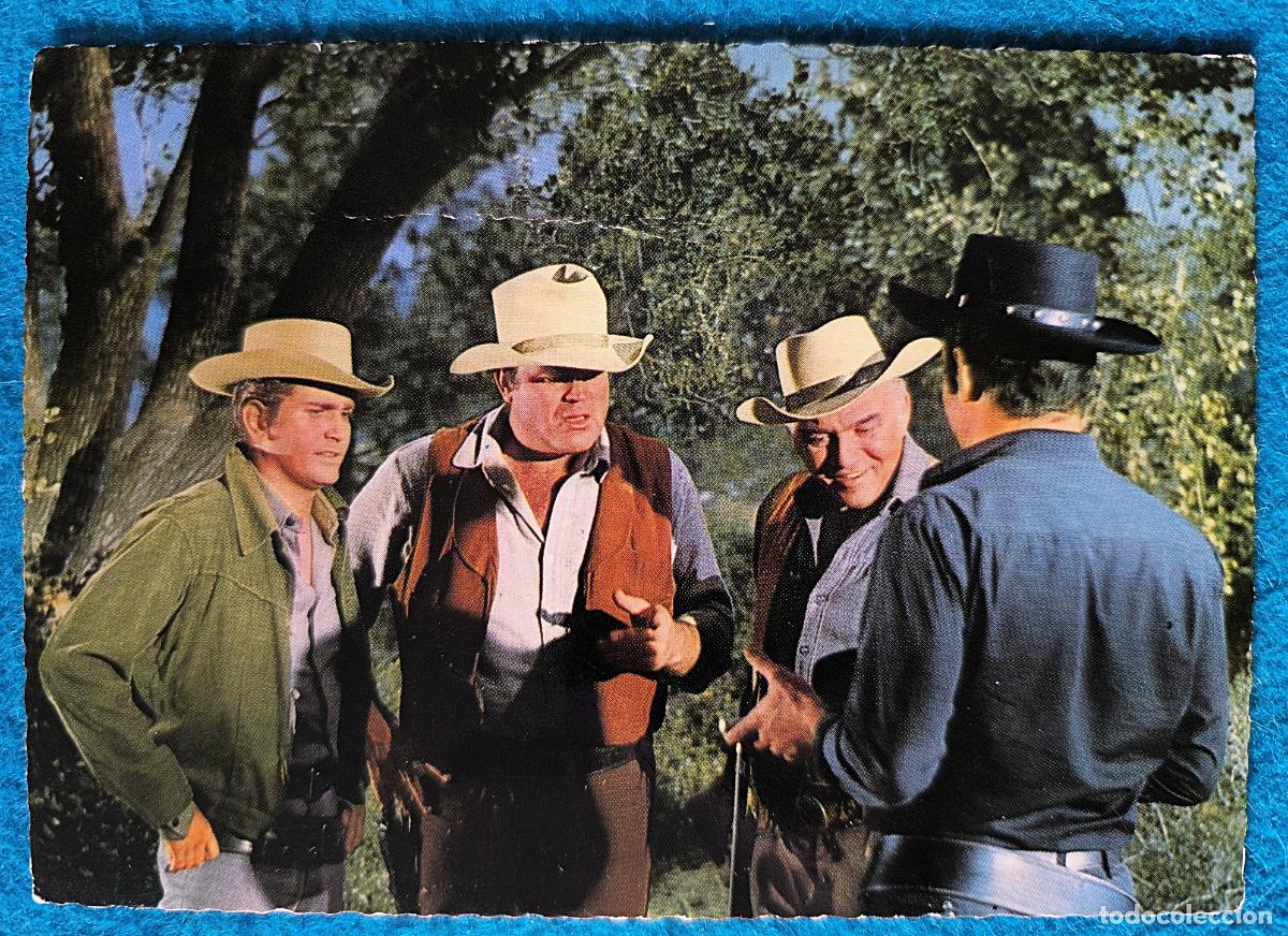 Cin&eacute;ma: RW POSTAL ARTISTAS CINE ACTORES FAMILIA CARTWRIGHT BONANZA SERIE DE TV PA525
