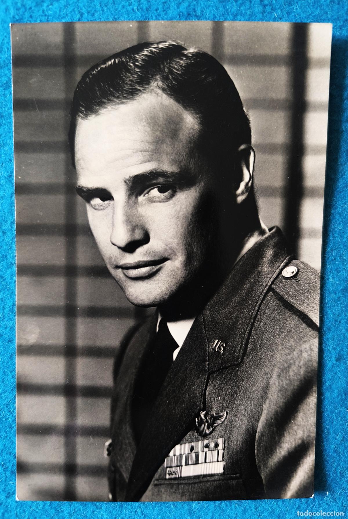 Cine: RW POSTAL ARTISTA CINE ACTOR MARLON BRANDO PA540