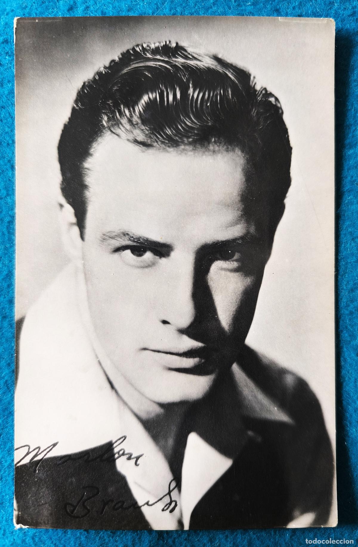 Cine: RW POSTAL ARTISTA CINE ACTOR MARLON BRANDO PA543