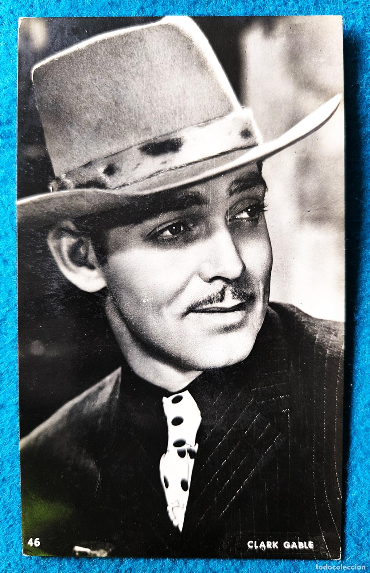 Kino: RW POSTAL ARTISTA CINE ACTOR CLARK GABLE PA544