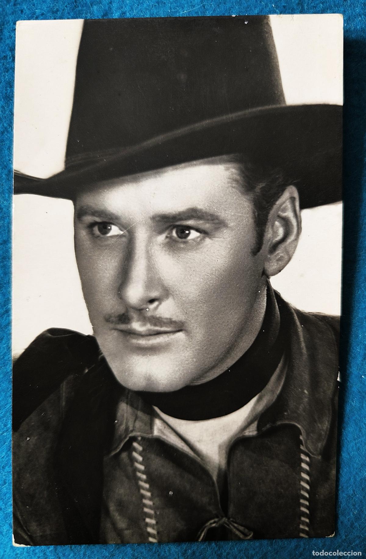 Kino: RW POSTAL ARTISTA CINE ACTOR ERROL FLYNN PA545