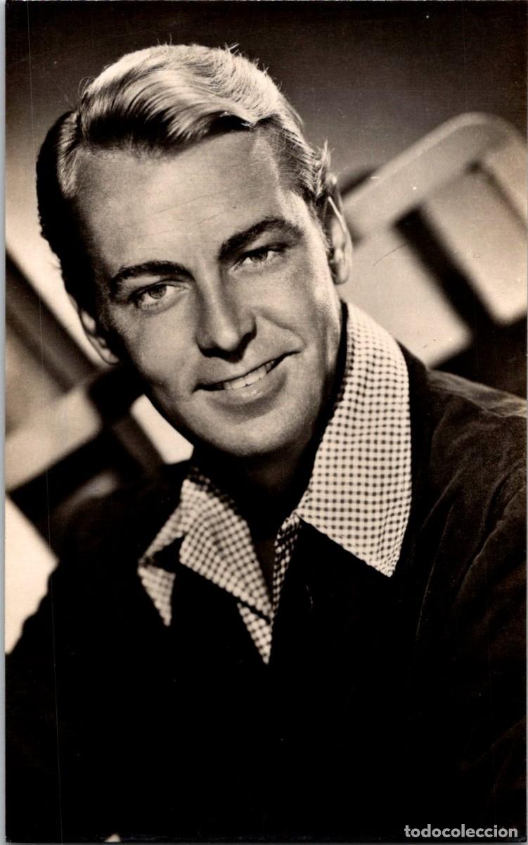 Cine: Alan Ladd - Kores - Obsequio a los consumidores del papel carb&oacute;n Carboplan - 137x86mm
