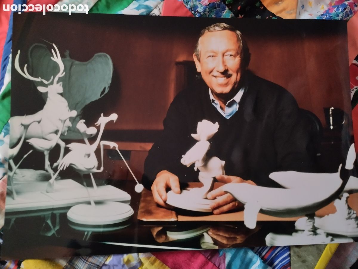 Cine: 5 LOBBY CARDS DE GRAN TAMA&Ntilde;O 40 x 27 - Dibujos Animados 1