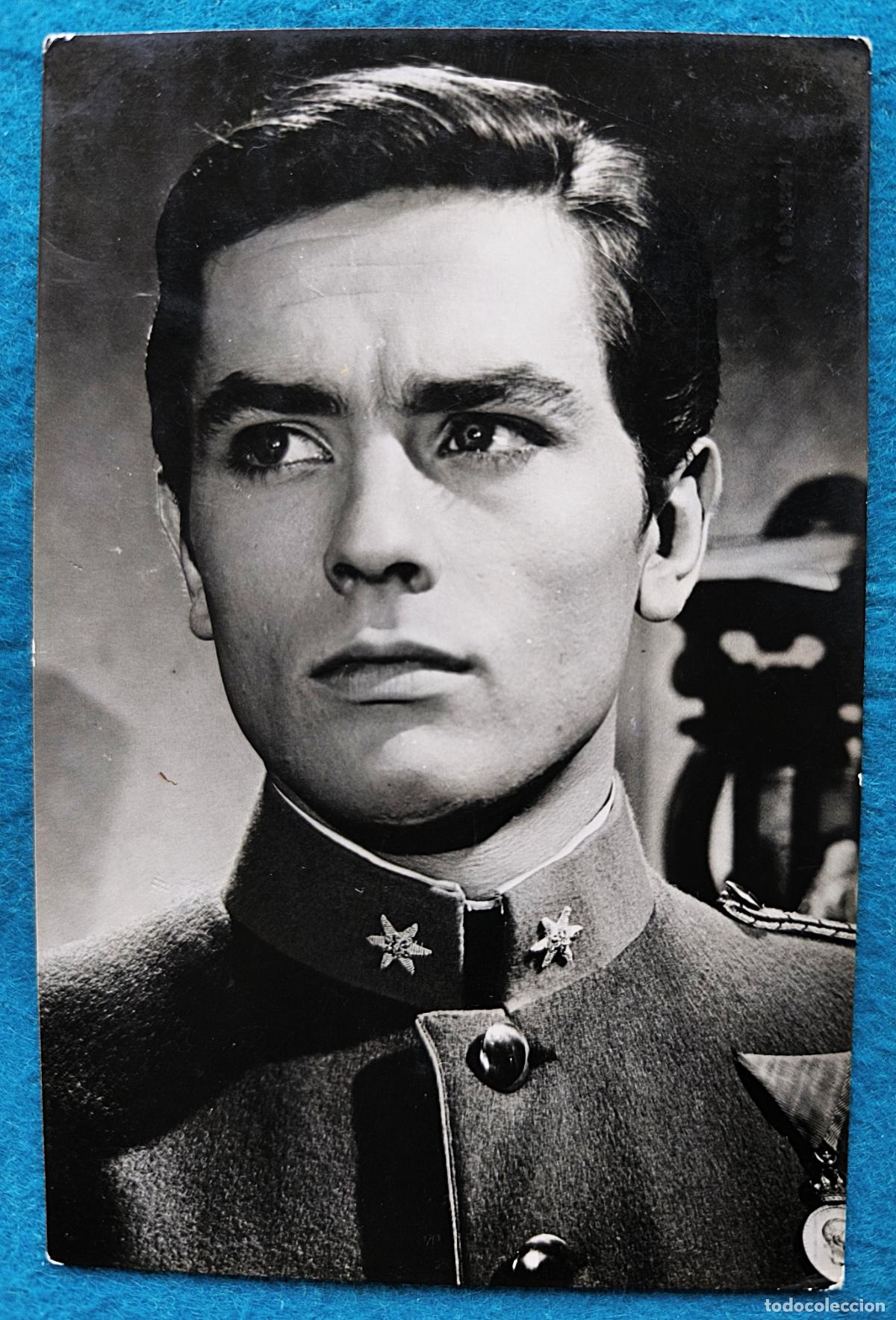 Cine: RW POSTAL ARTISTA CINE ACTOR ALAIN DELON PA1087