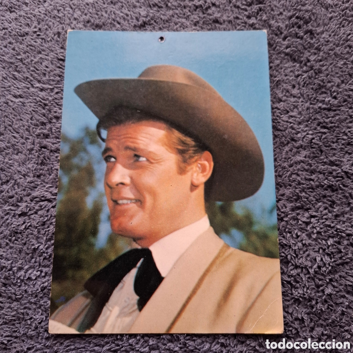 Cine: P7. Roger Moore (El Santo), N.&deg;320, Oscar Color, Sin Circular.