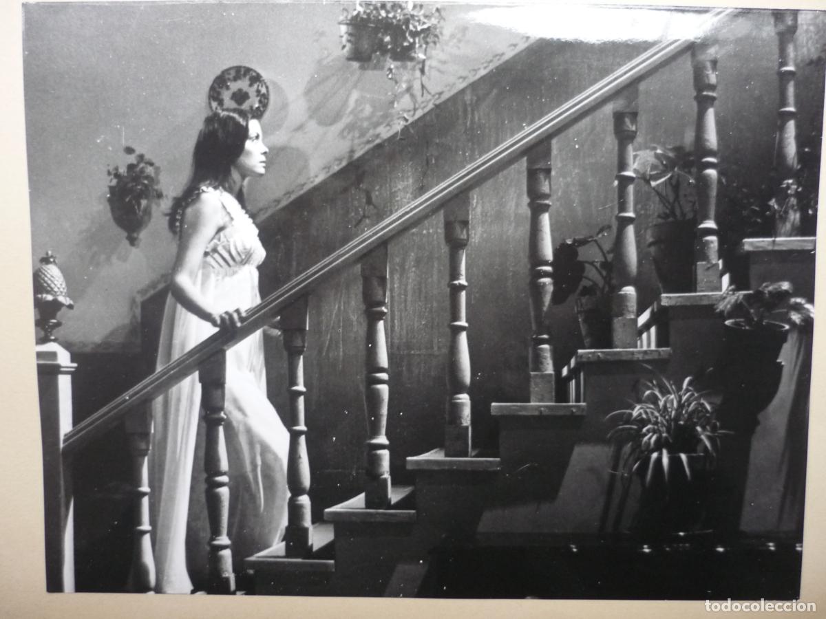 Kino: la curiosa - foto original b/n - patty shapard escriva cine espa&ntilde;ol