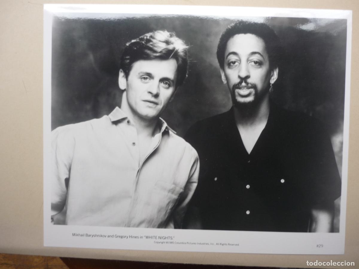 Cinema: Mikhail Baryshnikov - foto original b/n - gregory hines white nights - dancers