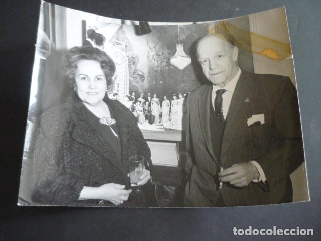 Cinema: AMPARO MARTI Y FRANCISCO PIERRA ACTORES ANTIGUA FOTOGRAFIA 24 X 18 CM