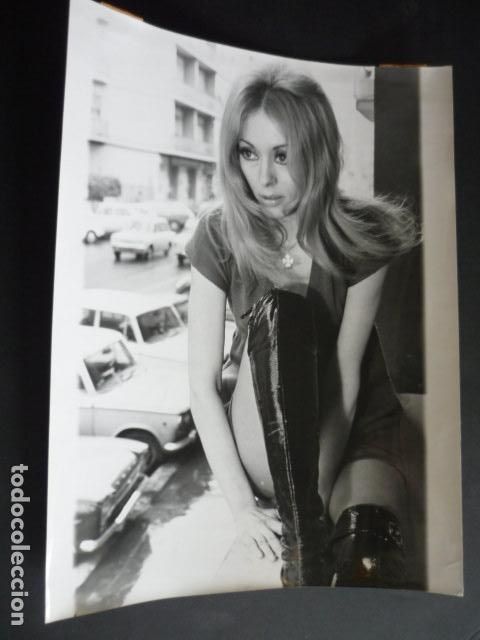 Kino: VITTORIA SOLINAS ACTRIZ ANTIGUA FOTOGRAFIA 21 X 27 CM