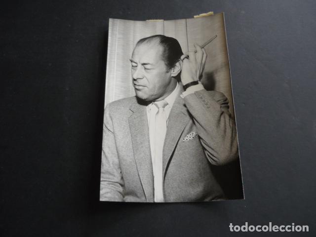 Cinema: REX HARRISON ACTOR ANTIGUA FOTOGRAFIA 18 X 12 CM