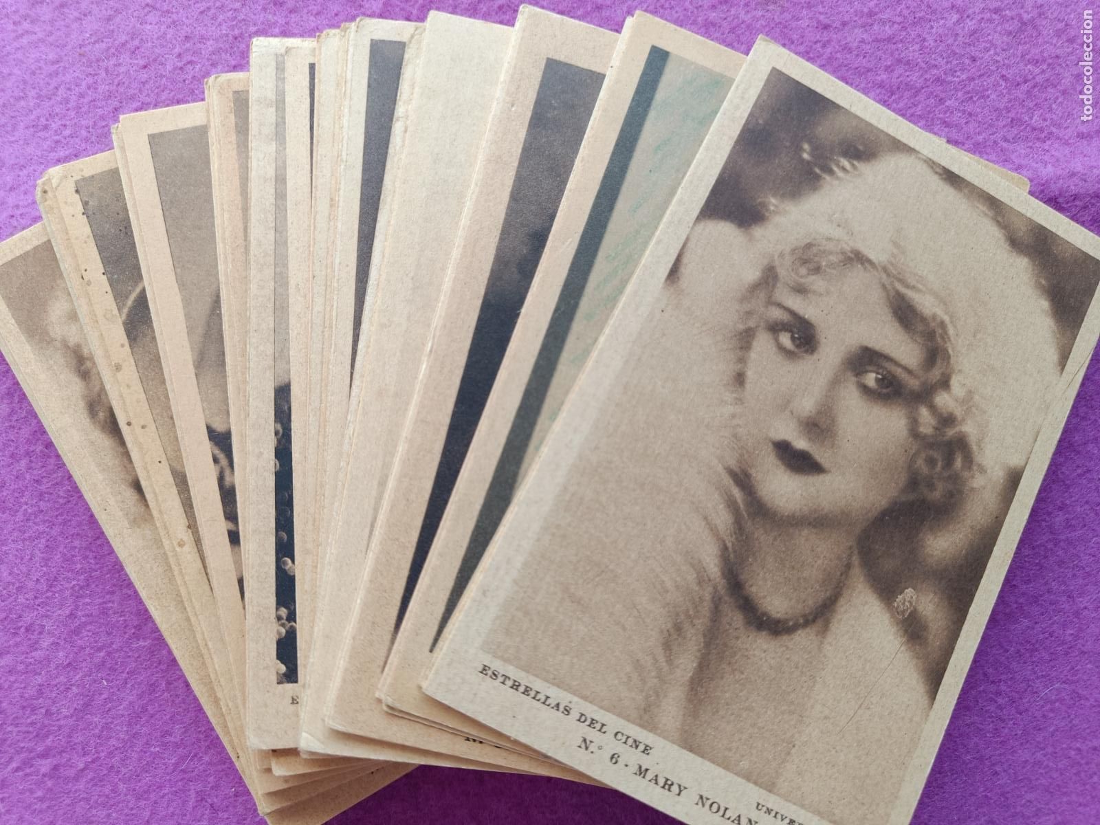 Cine: LOTE 72 POSTALES ESTRELLAS DEL CINE UNIVERSAL FILM ACTOR ACTRIZ GARY COOPER HARRISON FORD