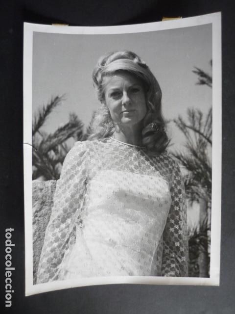 Kino: BARBARA WERLE ACTRIZ ANTIGUA FOTOGRAFIA 15 X 20,5 CM