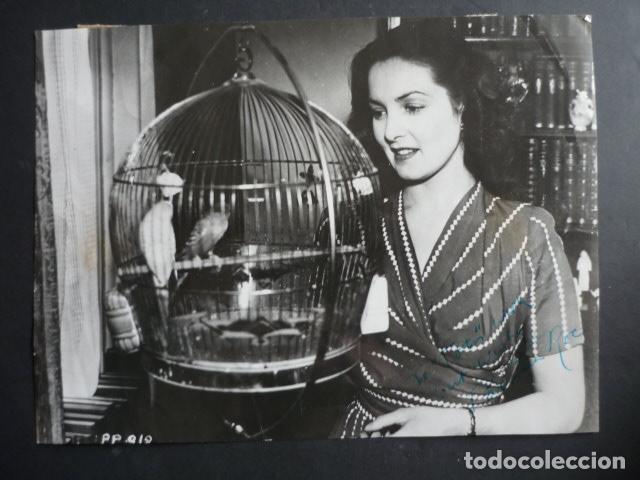 Kino: PATRICIA ROC ACTRIZ ANTIGUA FOTOGRAFIA CON FIRMA AUTOGRAFA 18 X 24 CM