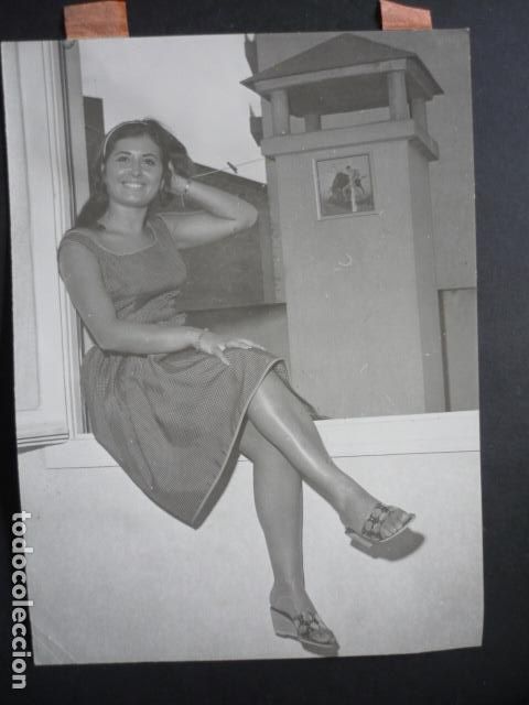 Cine: MANOLI DACALLI ACTRIZ ANTIGUA FOTOGRAFIA 14 X 21 CM