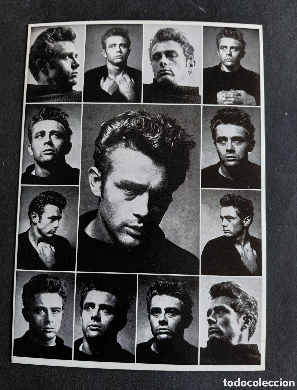 Cinema: JAMES DEAN -PRODECO- SERIE ARTISTAS- MN.B.N.39 (16&times;12CM)-1982