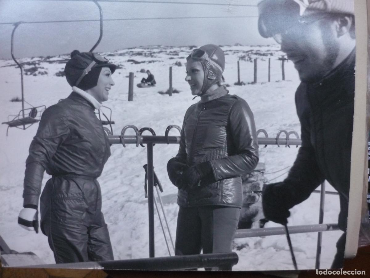 Cine: esperanza roy helga line - foto original b/n - los novios de mi mujer - cine espa&ntilde;ol - 24x30