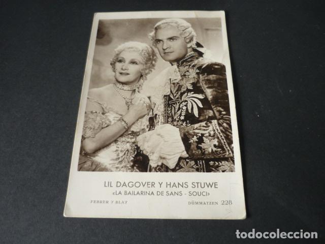 Cine: LA BAILARINA DE SANS SOUCI POSTAL PELICULA