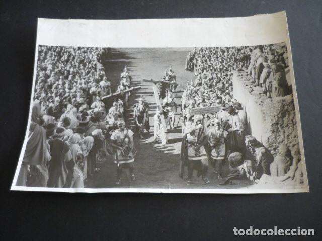 Cine: PELICULA BEN HUR ANTIGUA FOTOGRAFIA 18 X 24 CM