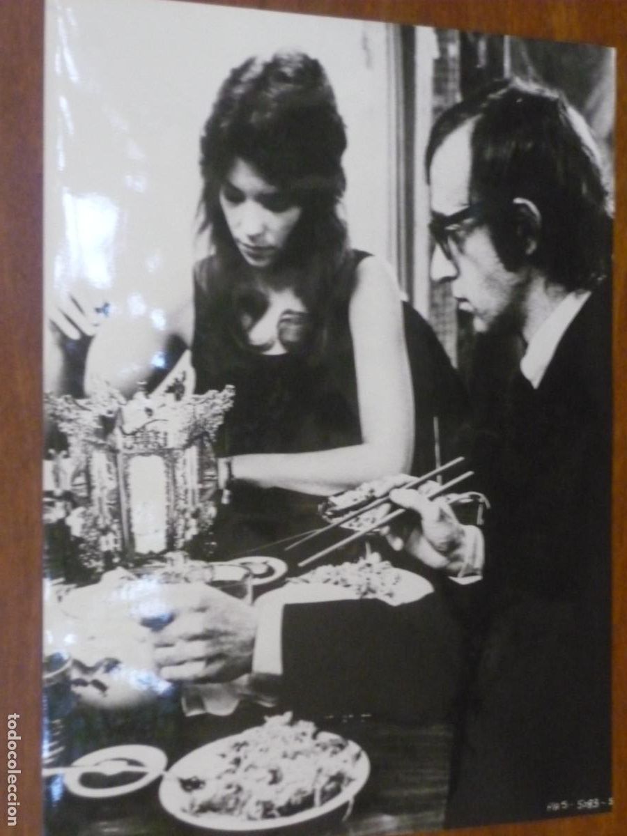 Cine: sue&ntilde;os de un seductor - foto original b/n - woody allen Jennifer Salt Play It Again Sam