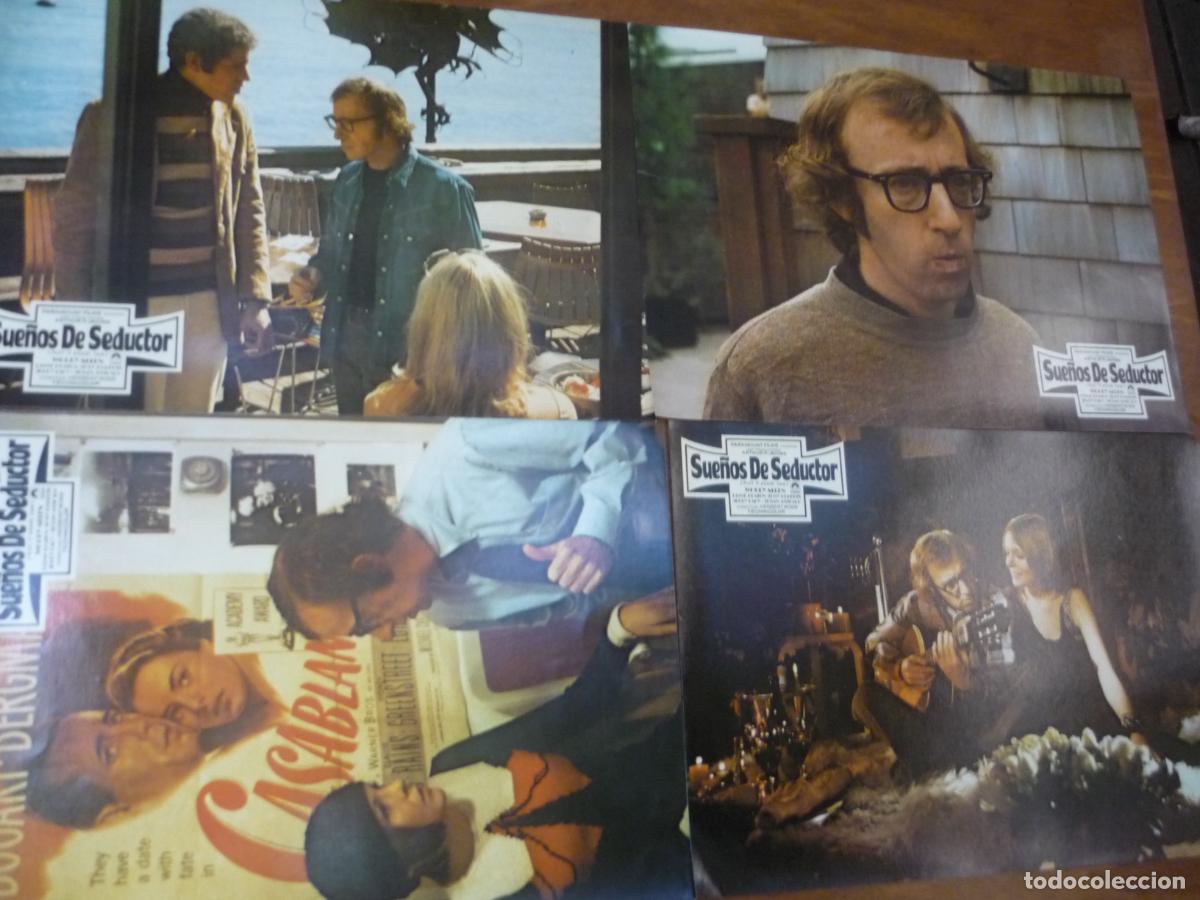 Cine: sue&ntilde;os de un seductor - 12 fotocromos originales estreno - woody allen Play It Again Sam