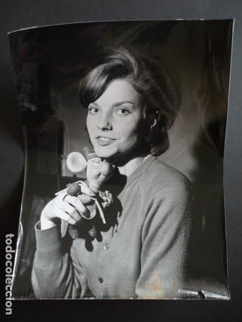 Cinema: ELENA DUQUE ACTRIZ ANTIGUA FOTOGRAFIA 24 X 18 CM