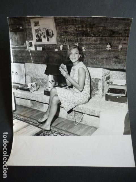 Cinema: ELENA DUQUE ACTRIZ ANTIGUA FOTOGRAFIA 24 X 18 CM