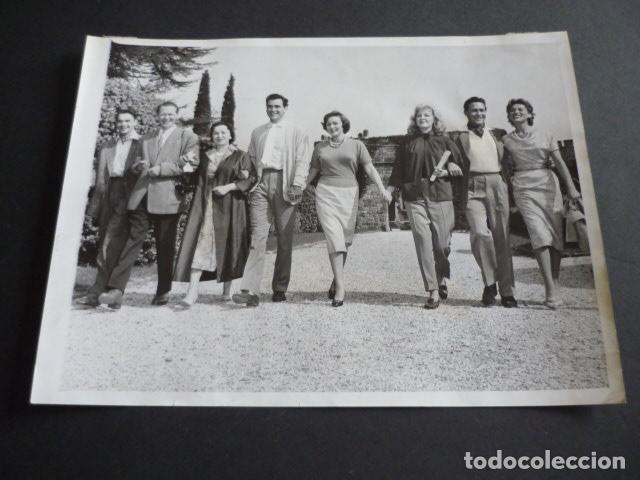 Kino: RICHARD TODD ACTOR ANTIGUA FOTOGRAFIA 18 X 24 CM