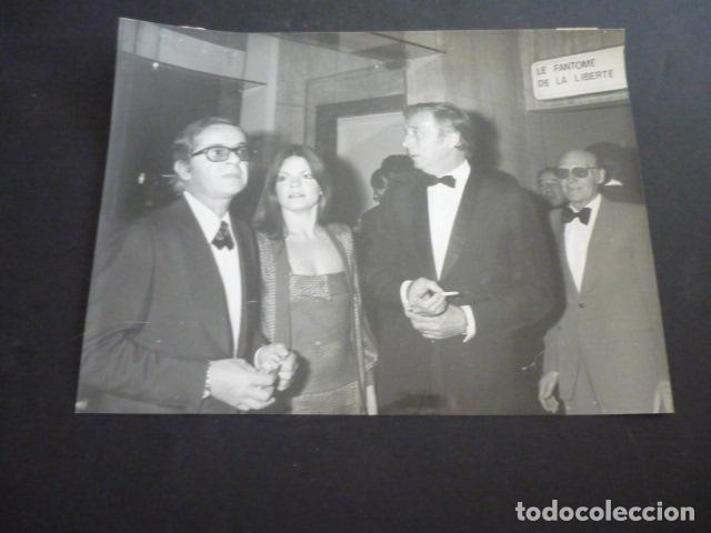 Cinema: SERGE REGGIANI CATHERINE ALLEGRET ACTORES ANTIGUA FOTOGRAFIA 18 X 24 CM