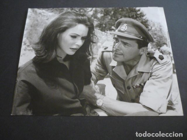 Cinema: DIRK BOGARDE Y SUSAN STRASBERG ACTORES ANTIGUA FOTOGRAFIA 24 X 18 CM