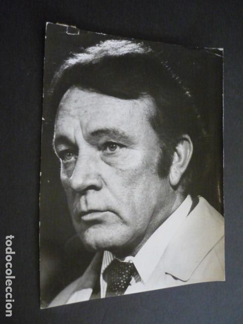 Cinema: RICHARD BURTON ACTOR ANTIGUA FOTOGRAFIA 16 X 22 CM