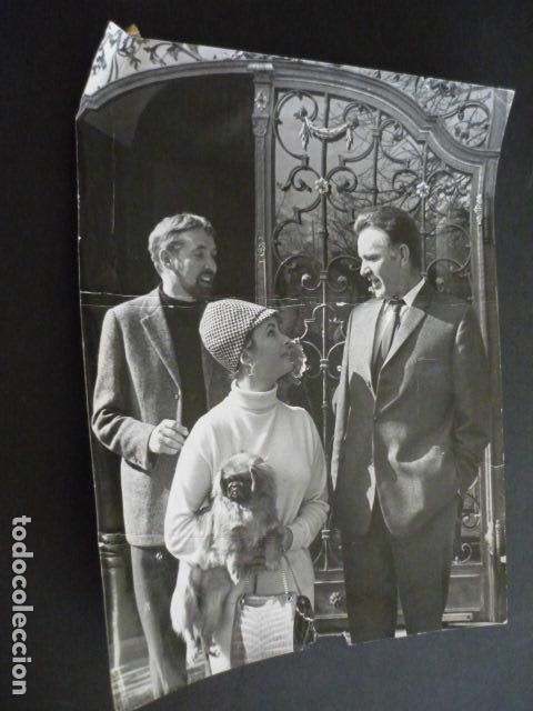 Cinema: RICHARD BURTON ACTOR CON LIZ TAYLOR ANTIGUA FOTOGRAFIA 18 X 24 CM