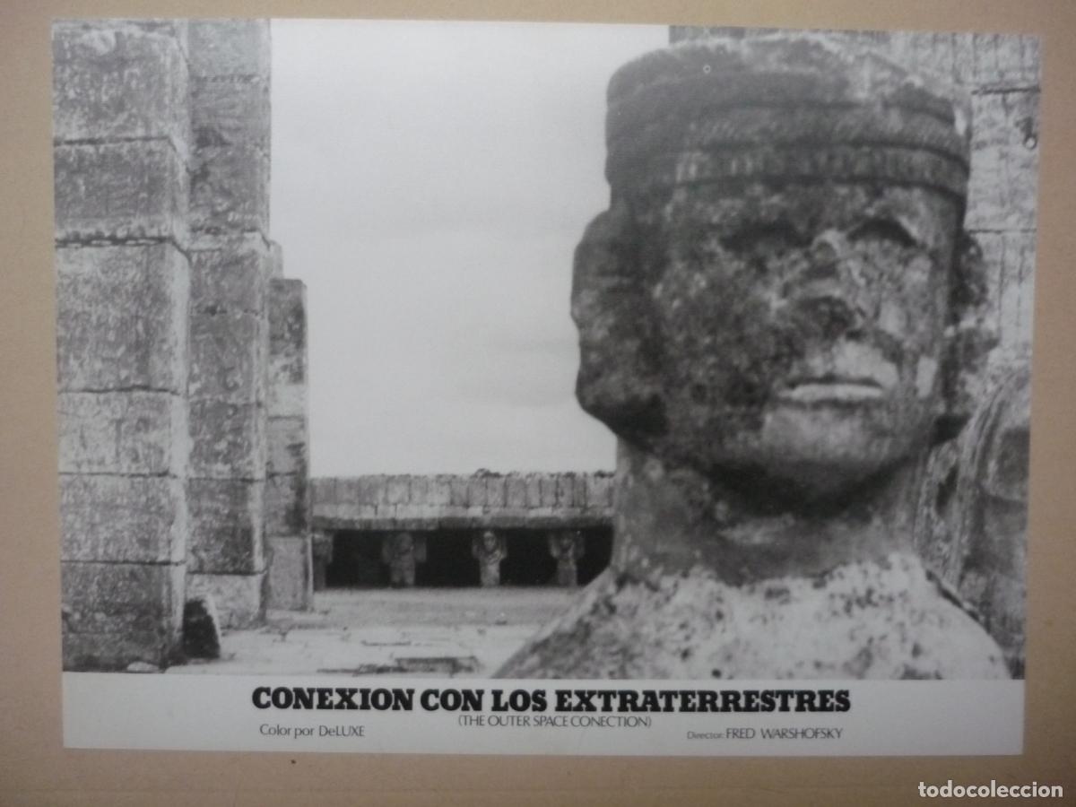 Cine: conexion con los extraterrestres - foto b/n original usa The Outer Space Connection Fred Warshofski