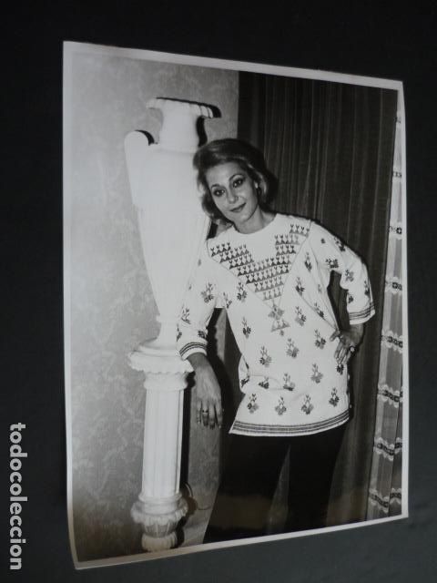 Cin&eacute;ma: MARA CRUZ ACTRIZ ANTIGUA FOTOGRAFIA 18 X 24 CM