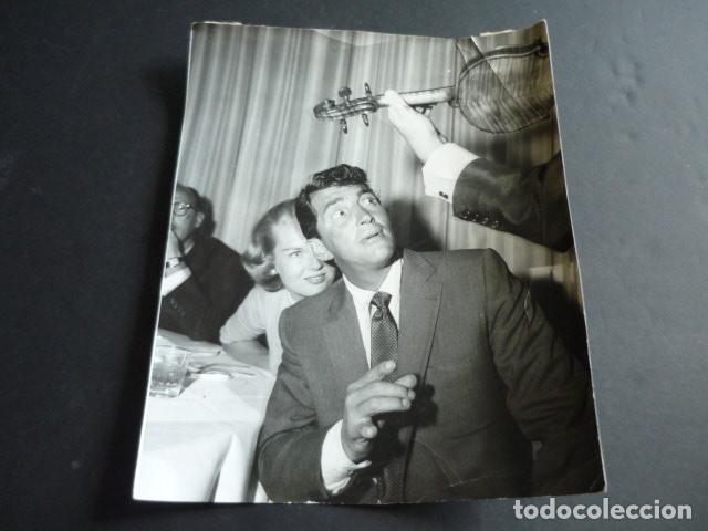 Cin&eacute;ma: DEAN MARTIN ACTOR ANTIGUA FOTOGRAFIA 18 X 24 CM