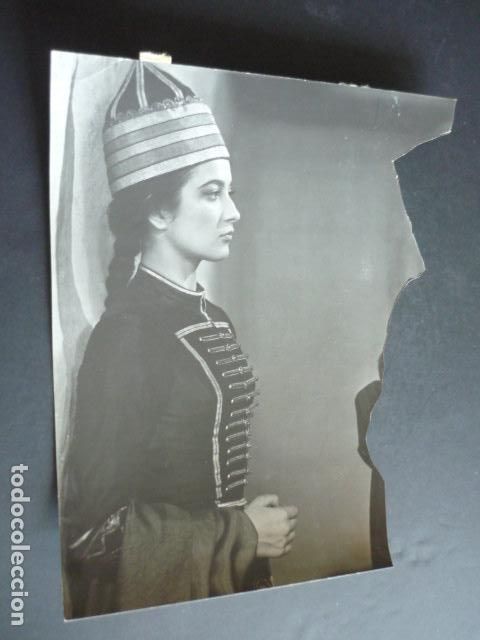 Cine: SILVIA BEROVA ACTRIZ ANTIGUA FOTOGRAFIA 24 X 19 CM