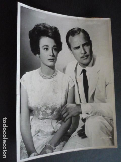 Kino: MARLON BRANDON ACTOR ANTIGUA FOTOGRAFIA 18 X 24 CM
