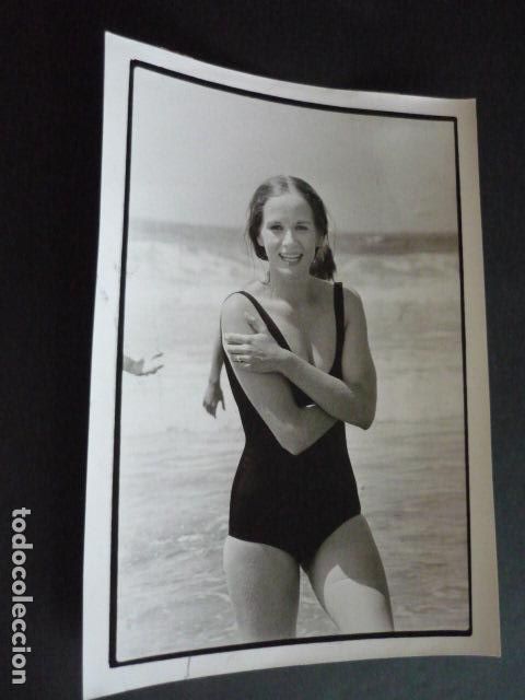 Kino: DOMENIQUE SANDA ACTRIZ ANTIGUA FOTOGRAFIA 17 X 25 CM