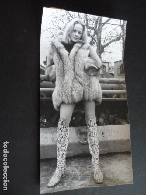 Kino: DOMENIQUE SANDA ACTRIZ ANTIGUA FOTOGRAFIA 28 X 16 CM