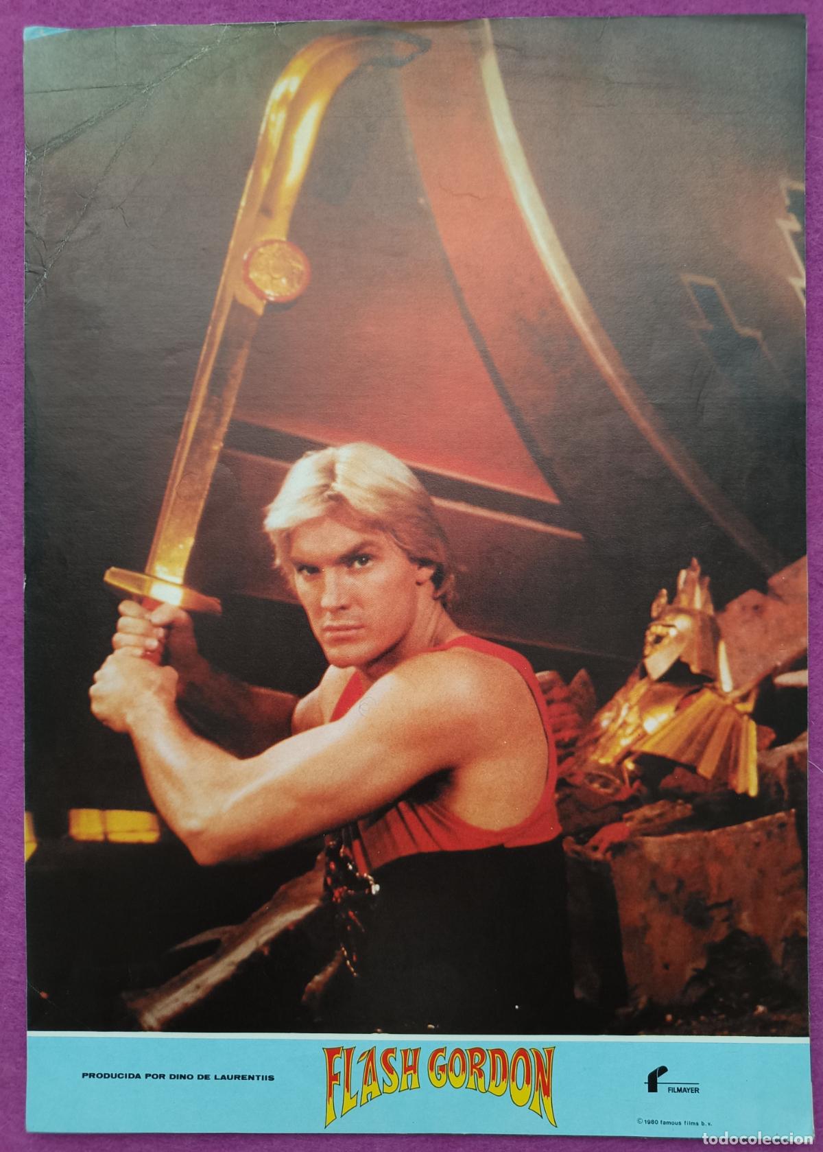 Cine: 12 FOTOCROMOS CINE FLASH GORDON DINO LAURENTIIS 1980 SAM J JONES MELODY ANDERSON