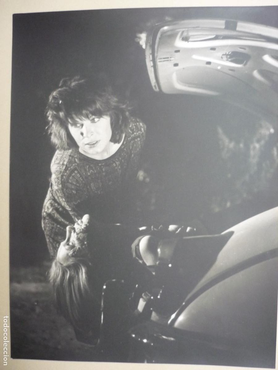 Cine: seis mujeres para el asesino - foto original b/n - lea lander - mario bava