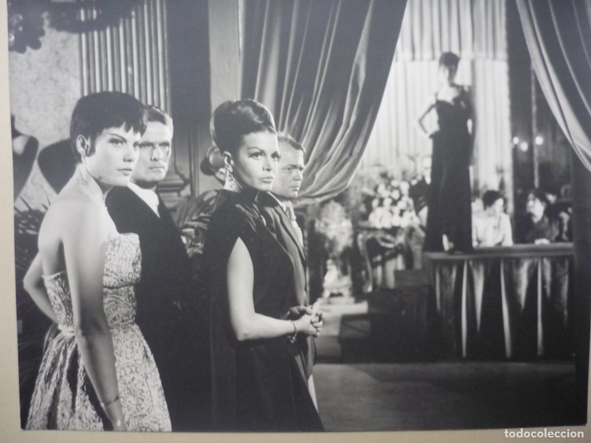 Cine: seis mujeres para el asesino - foto original b/n - claude dantes francesca ungaro - mario bava