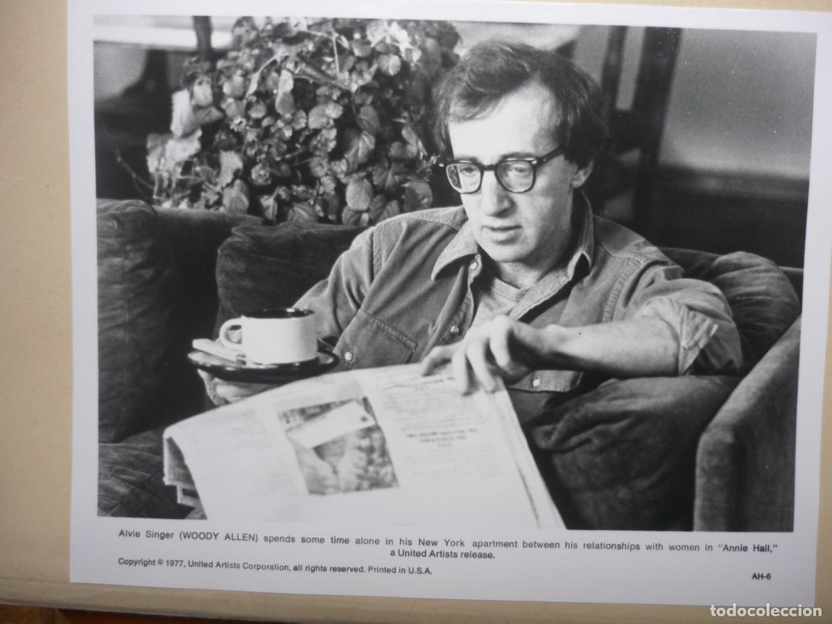 Cine: annie hall - foto original b/n usa - woody allen