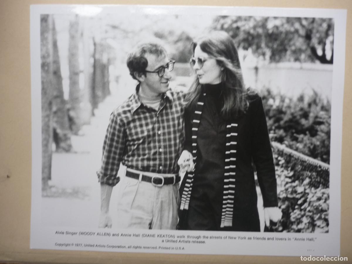 Cine: annie hall - foto original b/n usa - woody allen diane keaton