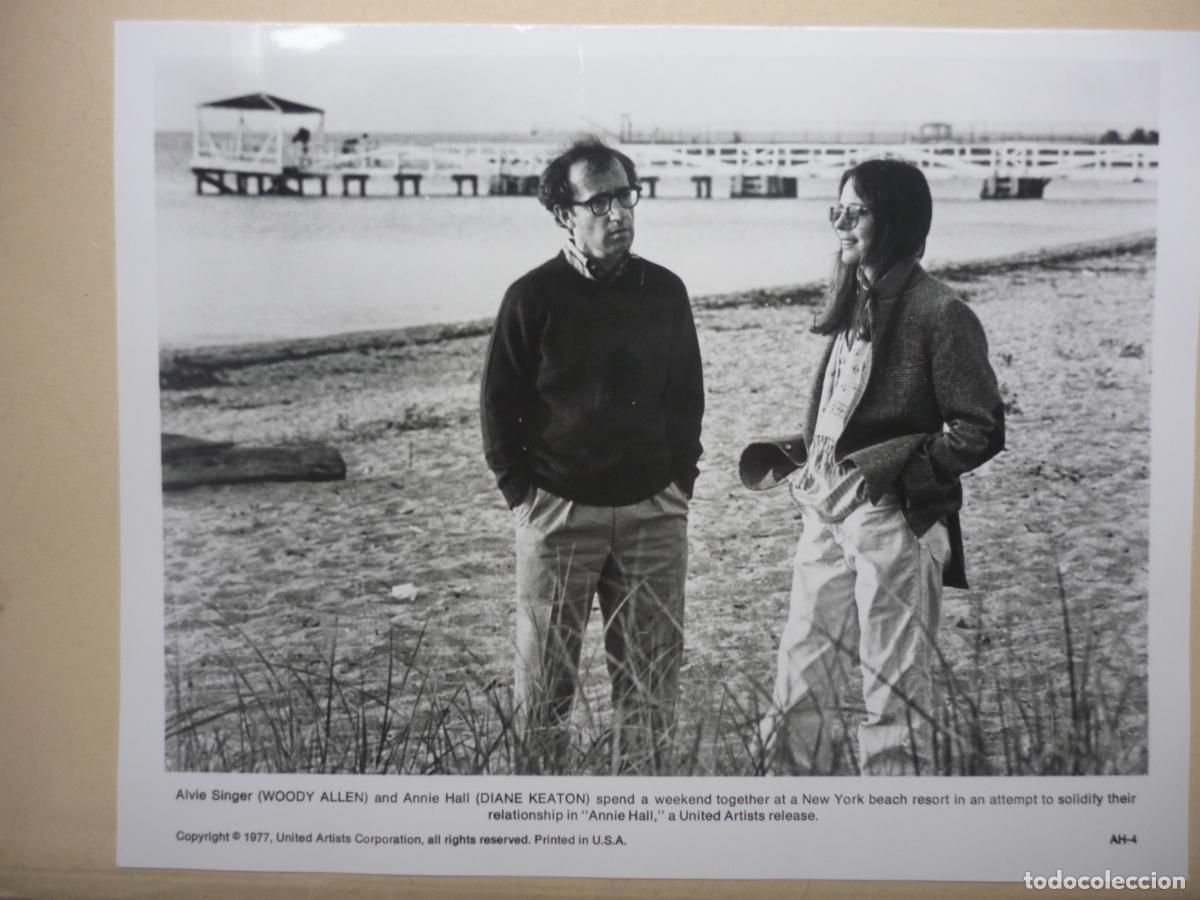 Cine: annie hall - foto original b/n usa - woody allen diane keaton