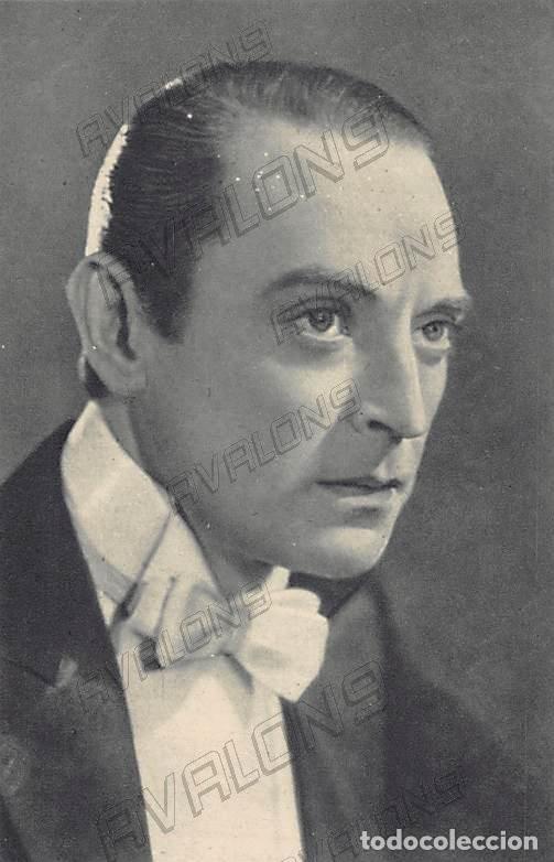 Kino: Postal del actor Portugu&eacute;s Tony D'Algy (1897-1977) - Sin Circular